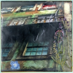 porto in the rain  6x6